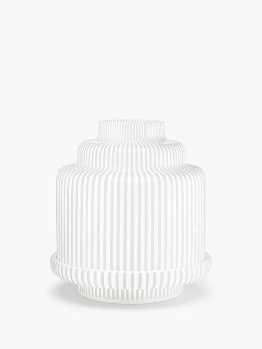 White Pyramid candle holder For classic candles 370G